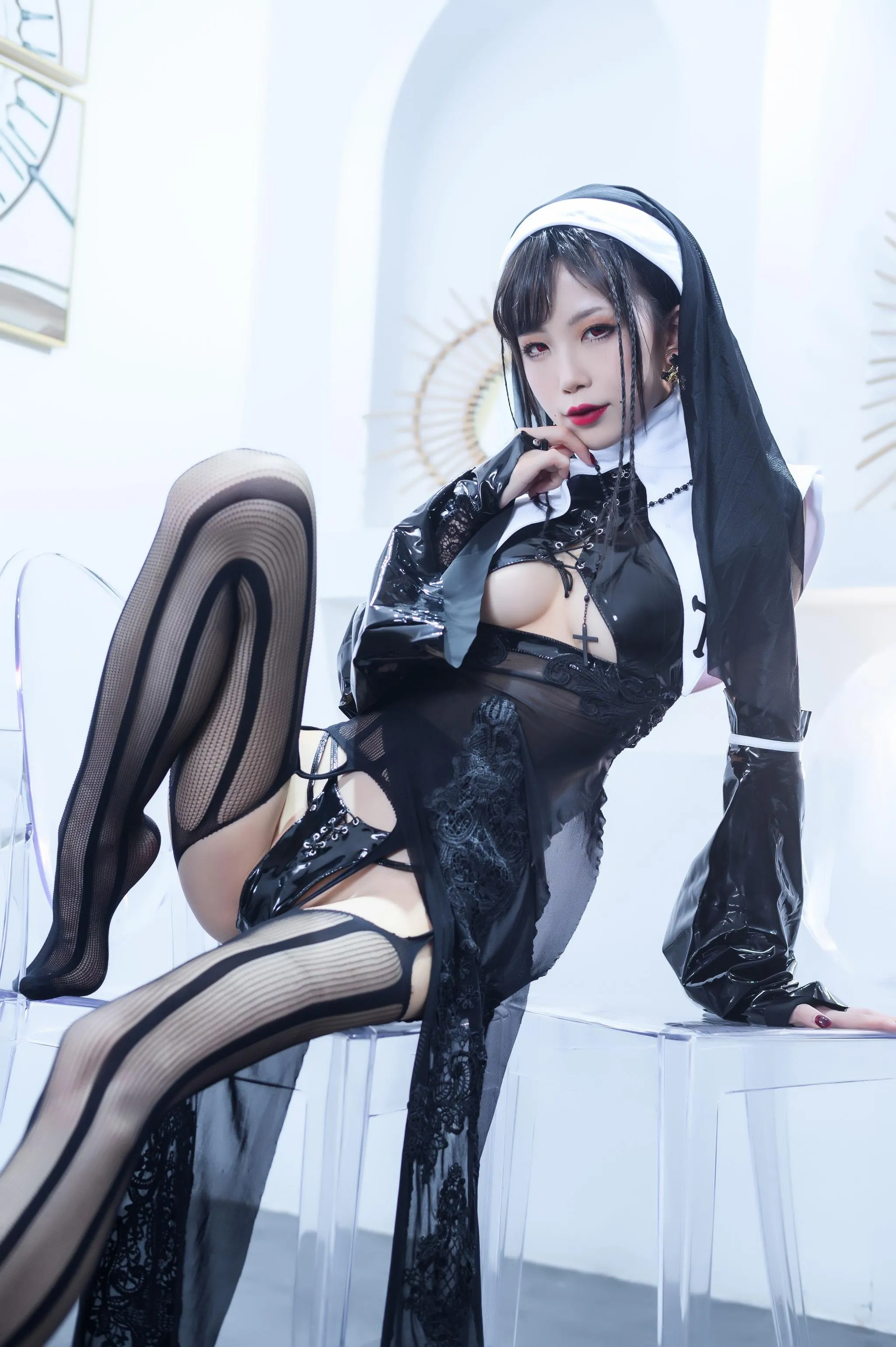 水淼Aqua – NO.51 -修女 [42P]插图6